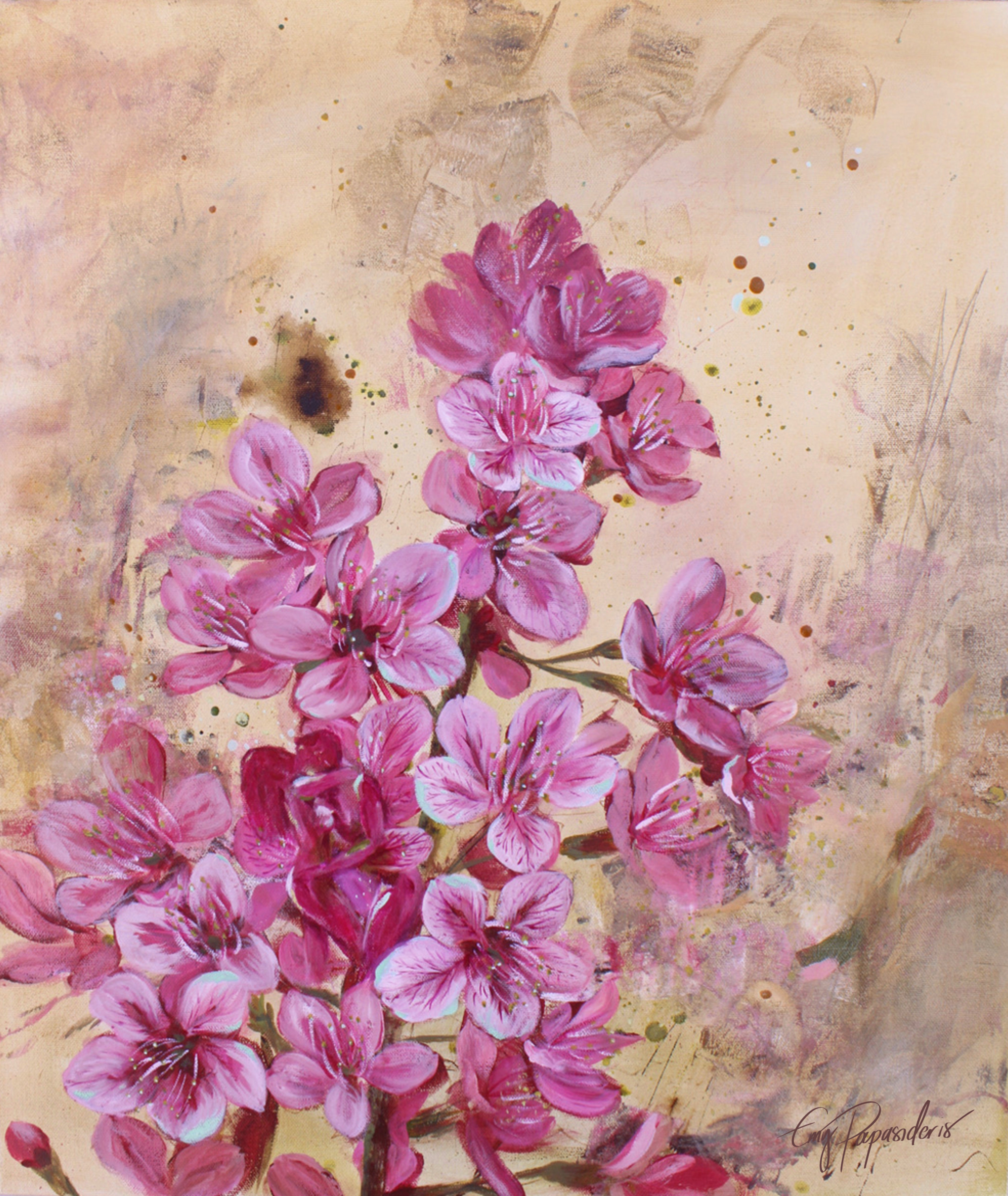 Cherry Blossom Lovers – Emy Papasideris Art